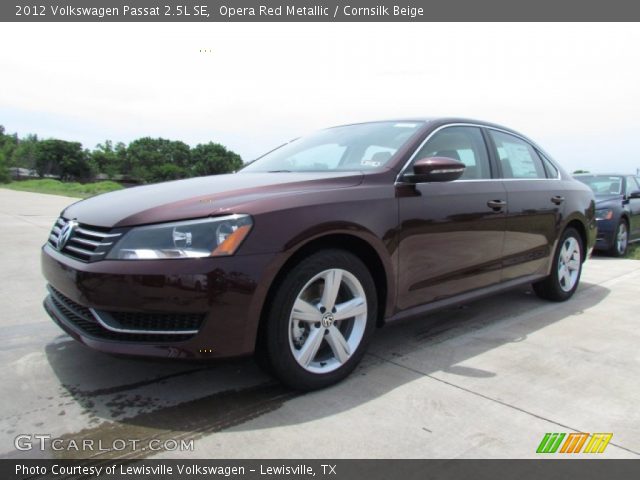 2012 Volkswagen Passat 2.5L SE in Opera Red Metallic