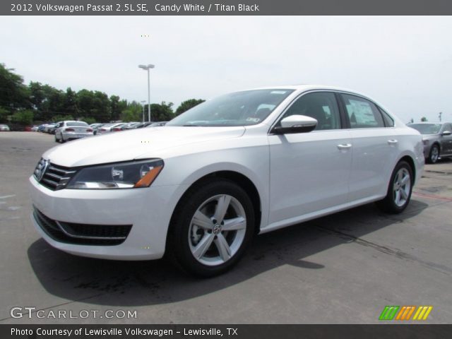 2012 Volkswagen Passat 2.5L SE in Candy White