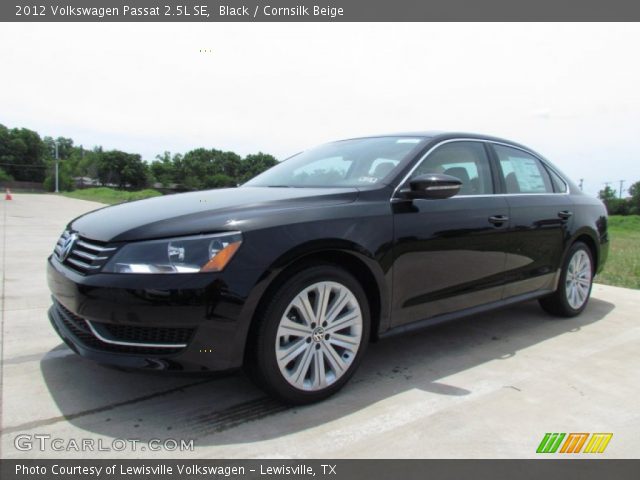 2012 Volkswagen Passat 2.5L SE in Black