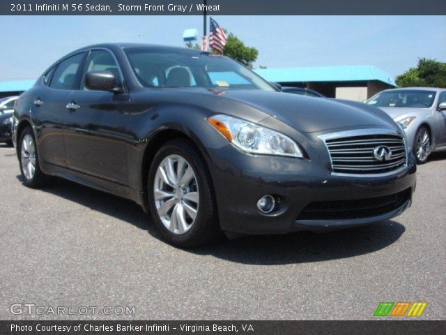 2011 Infiniti M 56 Sedan in Storm Front Gray