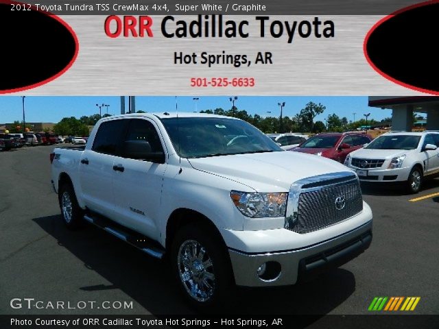 2012 Toyota Tundra TSS CrewMax 4x4 in Super White