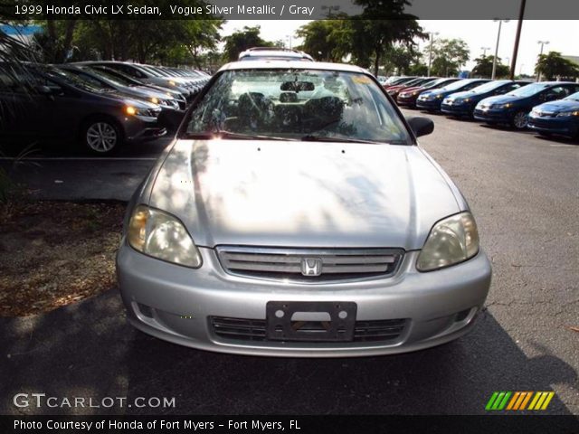 1999 Honda Civic LX Sedan in Vogue Silver Metallic