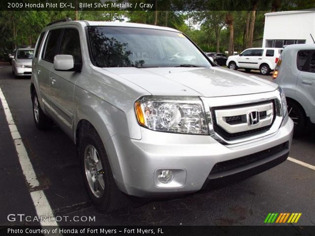 2009 Honda Pilot EX-L in Billet Silver Metallic