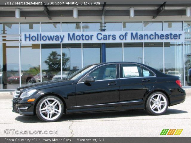 2012 Mercedes-Benz C 300 Sport 4Matic in Black