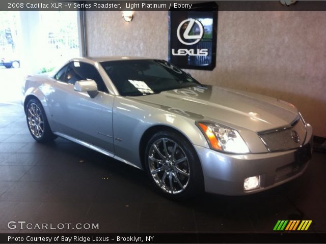 2008 Cadillac XLR -V Series Roadster in Light Platinum