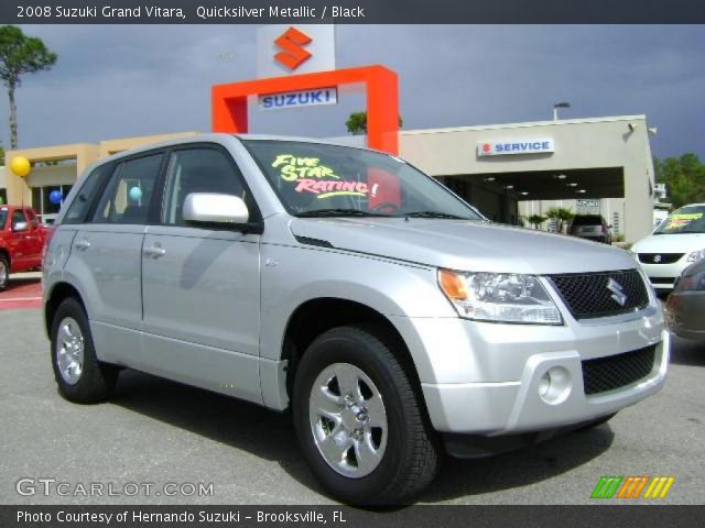 2008 Suzuki Grand Vitara  in Quicksilver Metallic