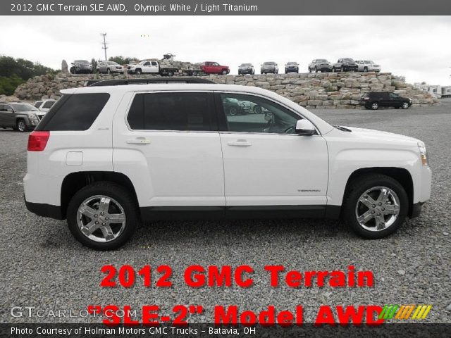 2012 GMC Terrain SLE AWD in Olympic White