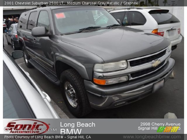 2001 Chevrolet Suburban 2500 LT in Medium Charcoal Gray Metallic