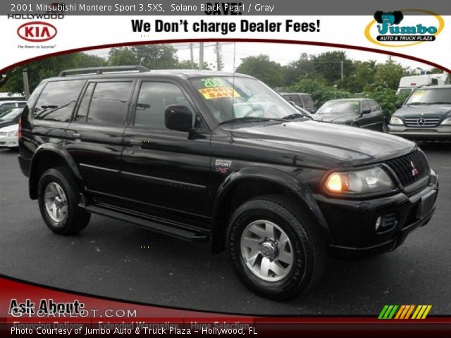 2001 Mitsubishi Montero Sport 3.5XS in Solano Black Pearl