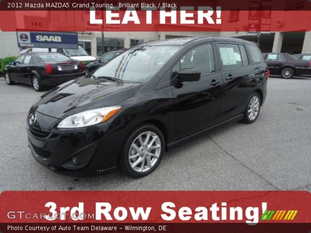 2012 Mazda MAZDA5 Grand Touring in Brilliant Black