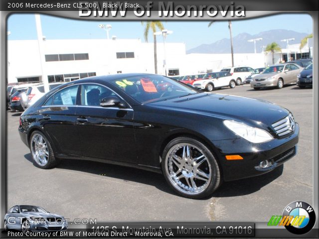 2006 Mercedes-Benz CLS 500 in Black