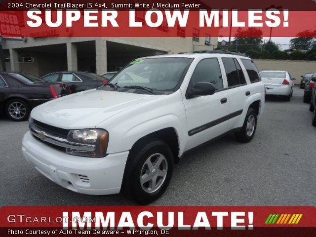 2004 Chevrolet TrailBlazer LS 4x4 in Summit White