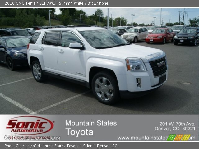 2010 GMC Terrain SLT AWD in Summit White