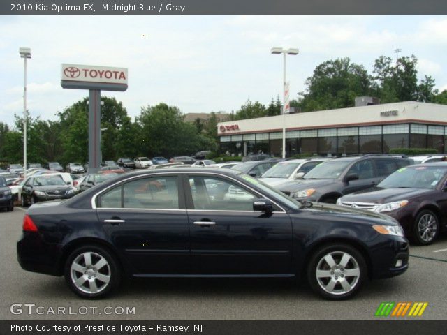 2010 Kia Optima EX in Midnight Blue