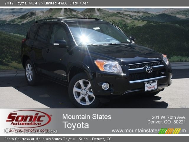 2012 Toyota RAV4 V6 Limited 4WD in Black