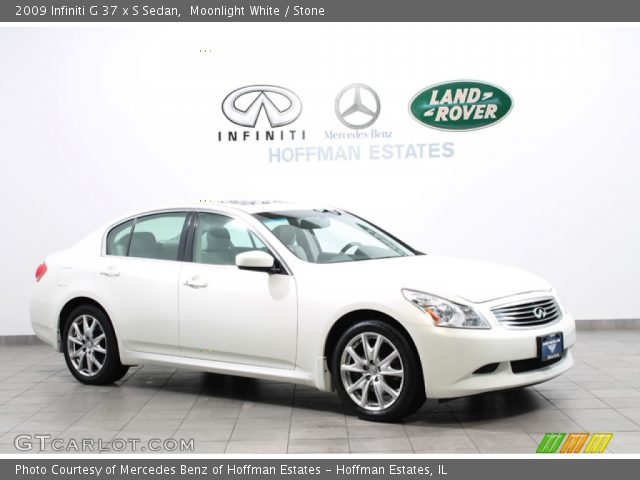 2009 Infiniti G 37 x S Sedan in Moonlight White