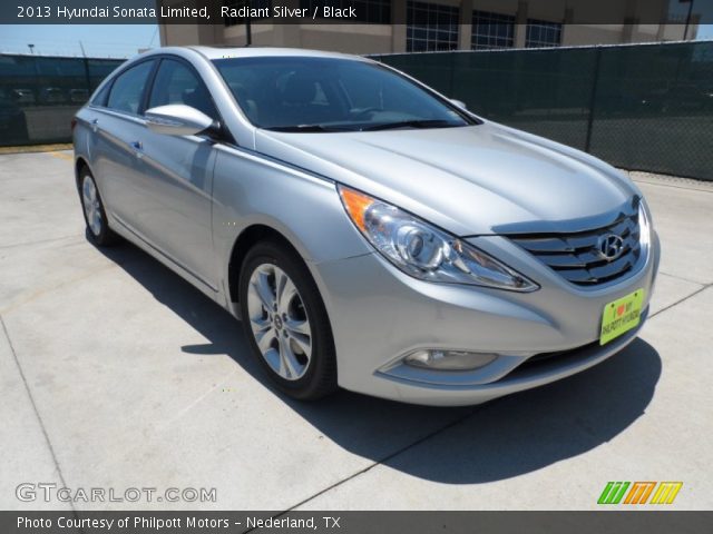 2013 Hyundai Sonata Limited in Radiant Silver