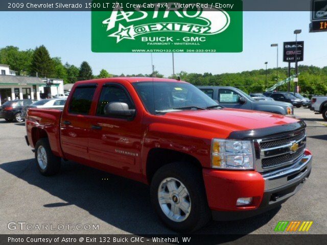 2009 Chevrolet Silverado 1500 LT Z71 Crew Cab 4x4 in Victory Red