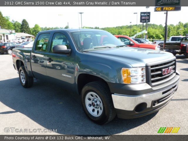 2012 GMC Sierra 1500 Crew Cab 4x4 in Stealth Gray Metallic