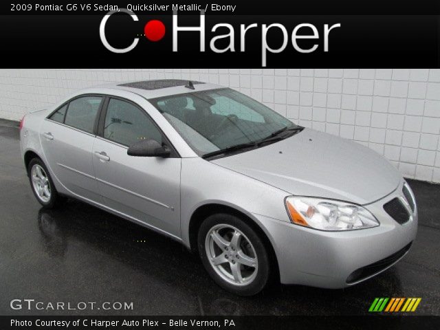2009 Pontiac G6 V6 Sedan in Quicksilver Metallic