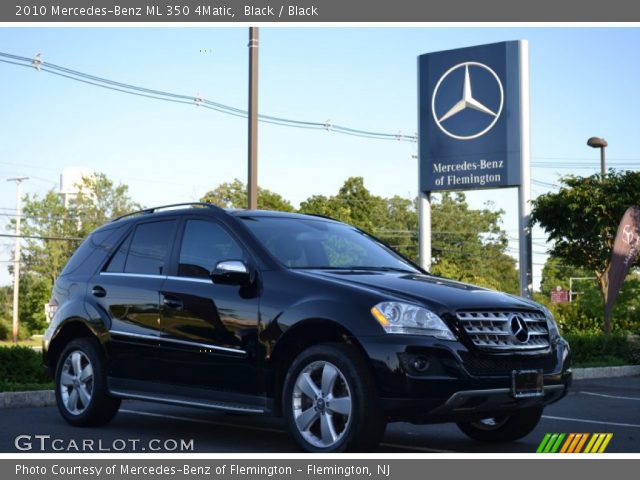 2010 Mercedes-Benz ML 350 4Matic in Black