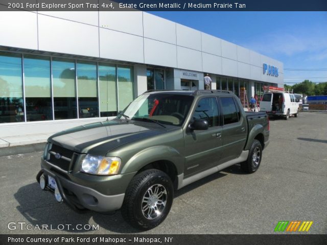 2001 Ford Explorer Sport Trac 4x4 in Estate Green Metallic
