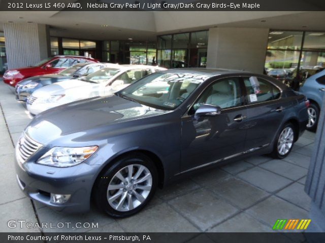 2012 Lexus LS 460 AWD in Nebula Gray Pearl