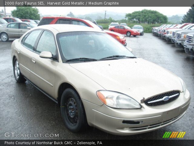 2000 Ford Taurus SES in Harvest Gold Metallic