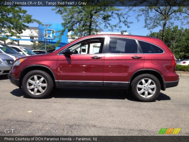 2007 Honda CR-V EX in Tango Red Pearl