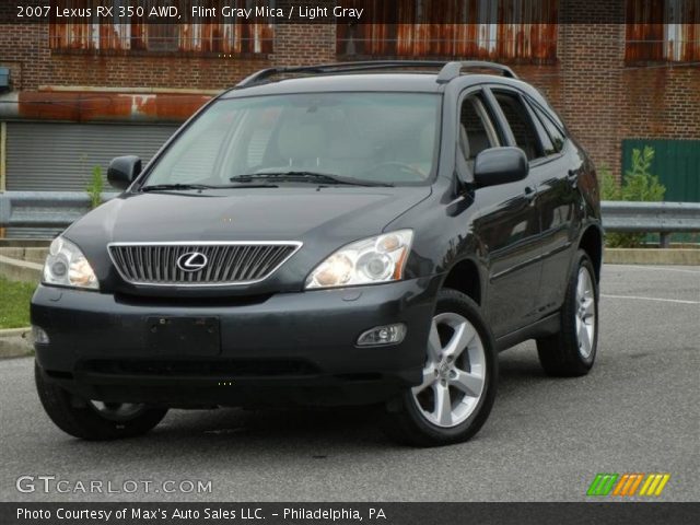 2007 Lexus RX 350 AWD in Flint Gray Mica