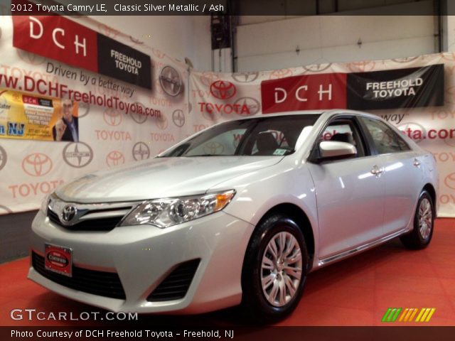 2012 Toyota Camry LE in Classic Silver Metallic