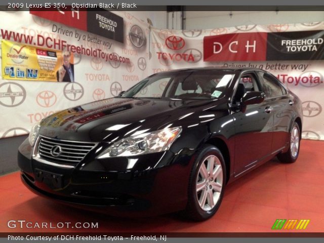 2009 Lexus ES 350 in Obsidian Black
