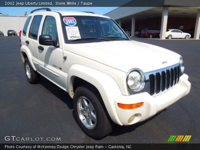 2002 Jeep Liberty Limited in Stone White
