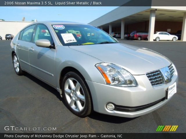 2006 Nissan Maxima 3.5 SL in Liquid Silver Metallic