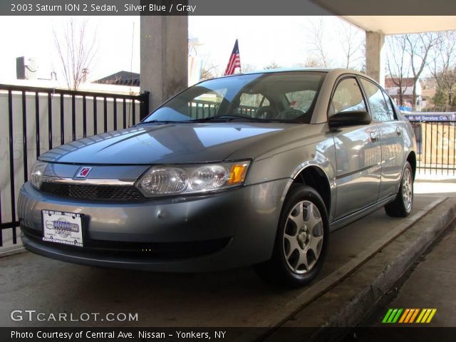 2003 Saturn ION 2 Sedan in Silver Blue