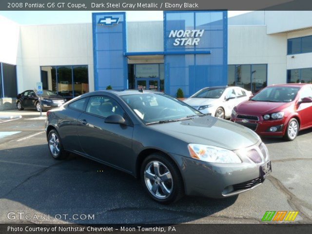 2008 Pontiac G6 GT Coupe in Dark Steel Gray Metallic