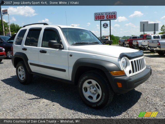 2007 Jeep Liberty Sport 4x4 in Stone White