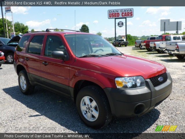 2006 Ford Escape XLS 4WD in Redfire Metallic