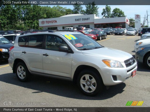 2009 Toyota RAV4 4WD in Classic Silver Metallic