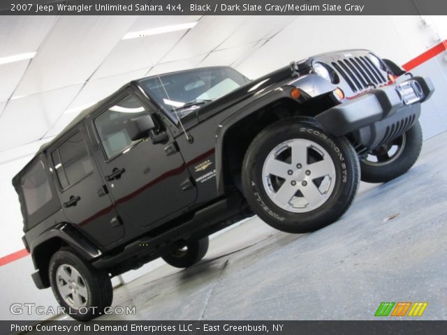 2007 Jeep Wrangler Unlimited Sahara 4x4 in Black