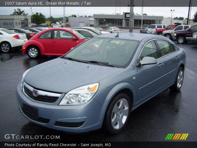 2007 Saturn Aura XE in Ocean Mist Metallic
