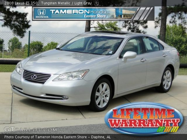 2008 Lexus ES 350 in Tungsten Metallic