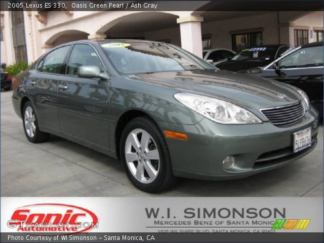 2005 Lexus ES 330 in Oasis Green Pearl