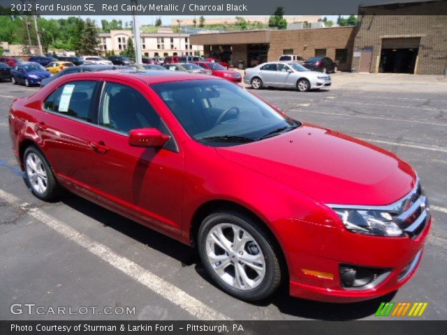 2012 Ford Fusion SE in Red Candy Metallic