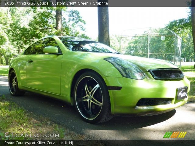2005 Infiniti G 35 Coupe in Custom Bright Green
