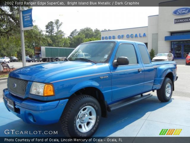 2002 Ford Ranger Edge SuperCab in Bright Island Blue Metallic