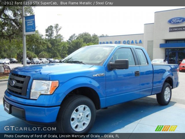 2012 Ford F150 STX SuperCab in Blue Flame Metallic