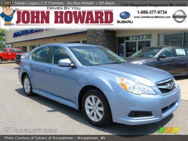 2011 Subaru Legacy 2.5i Premium in Sky Blue Metallic