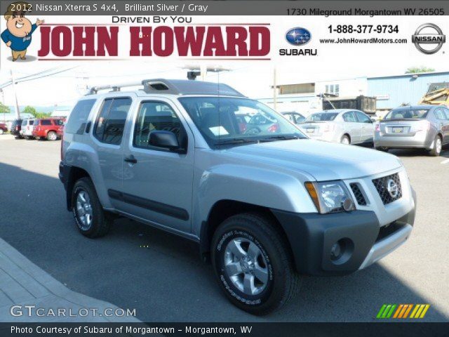 2012 Nissan Xterra S 4x4 in Brilliant Silver