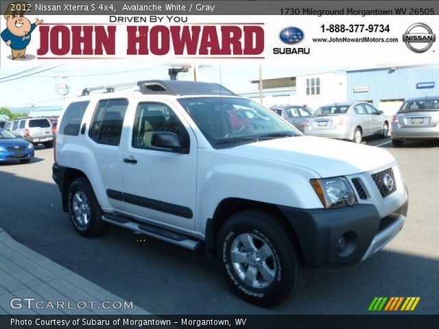 2012 Nissan Xterra S 4x4 in Avalanche White